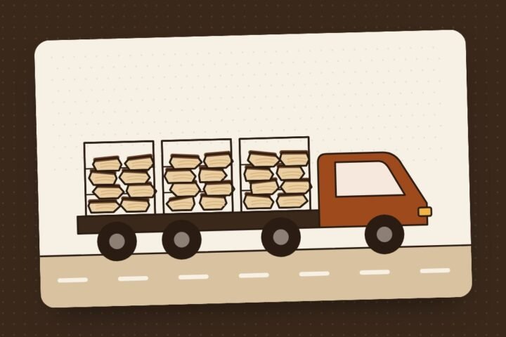 Brennholzlieferung: So bereiten Sie die Ankunft des Lkw vor